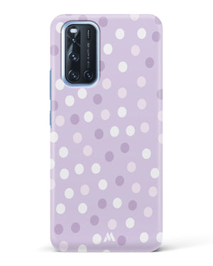 Polka Dots in Violet Hard Case Phone Cover (Vivo)