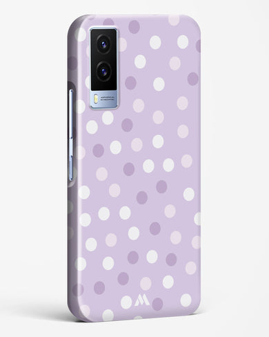 Polka Dots in Violet Hard Case Phone Cover (Vivo)