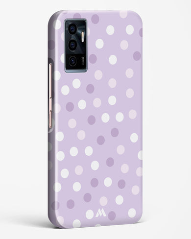 Polka Dots in Violet Hard Case Phone Cover (Vivo)