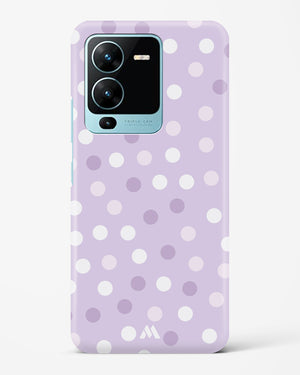 Polka Dots in Violet Hard Case Phone Cover-(Vivo)