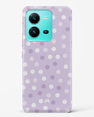 Polka Dots in Violet Hard Case Phone Cover (Vivo)