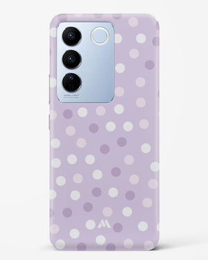 Polka Dots in Violet Hard Case Phone Cover (Vivo)