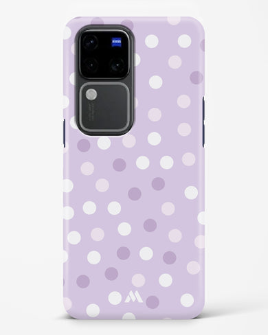 Polka Dots in Violet Hard Case Phone Cover (Vivo)
