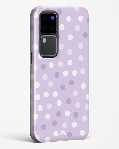 Polka Dots in Violet Hard Case Phone Cover (Vivo)