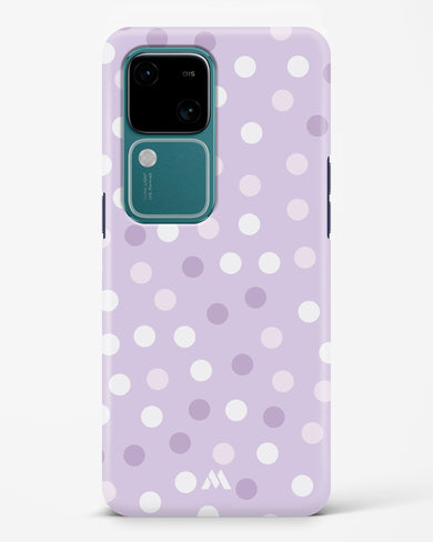 Polka Dots in Violet Hard Case Phone Cover (Vivo)