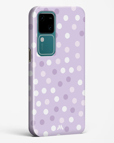 Polka Dots in Violet Hard Case Phone Cover (Vivo)