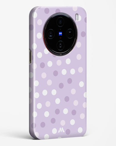 Polka Dots in Violet Hard Case Phone Cover (Vivo)