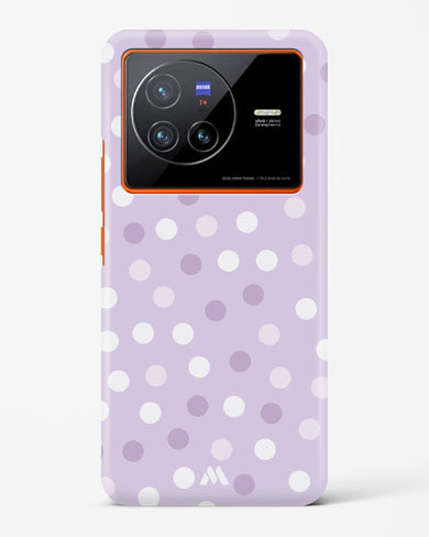 Polka Dots in Violet Hard Case Phone Cover-(Vivo)