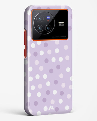 Polka Dots in Violet Hard Case Phone Cover-(Vivo)