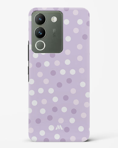 Polka Dots in Violet Hard Case Phone Cover (Vivo)