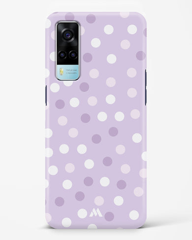 Polka Dots in Violet Hard Case Phone Cover (Vivo)