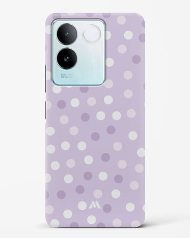 Polka Dots in Violet Hard Case Phone Cover (Vivo)