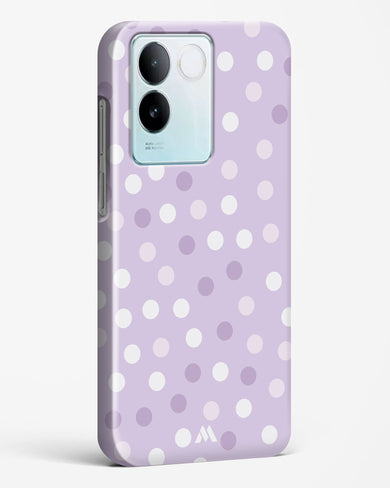 Polka Dots in Violet Hard Case Phone Cover (Vivo)