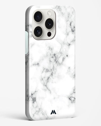 Bleached Bone Marble Hard Case Phone Cover-(Apple)