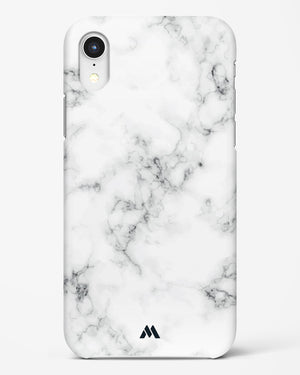 Bleached Bone Marble Hard Case iPhone XR