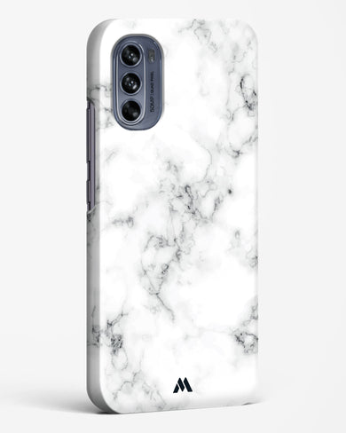 Bleached Bone Marble Hard Case Phone Cover (Motorola)