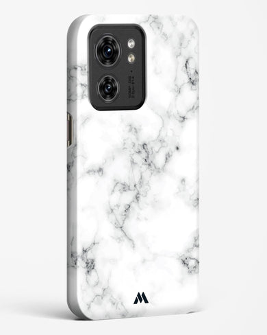 Bleached Bone Marble Hard Case Phone Cover (Motorola)