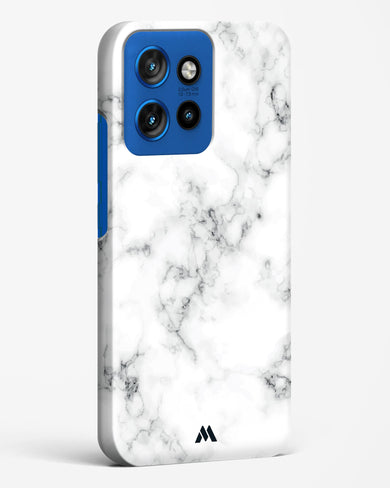 Bleached Bone Marble Hard Case Phone Cover (Motorola)
