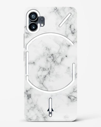 Bleached Bone Marble Hard Case Phone Cover (Nothing)