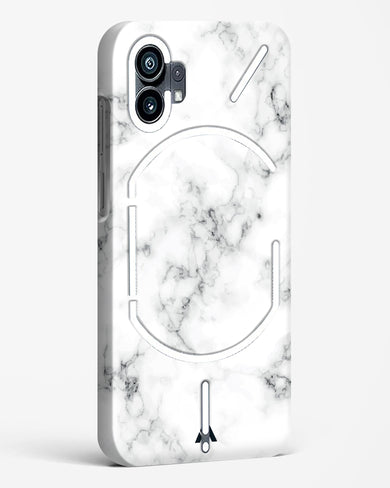 Bleached Bone Marble Hard Case Phone Cover (Nothing)