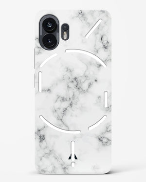 Bleached Bone Marble Hard Case Phone Cover (Nothing)