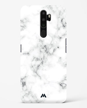 Bleached Bone Marble Hard Case Phone Cover (Oppo)