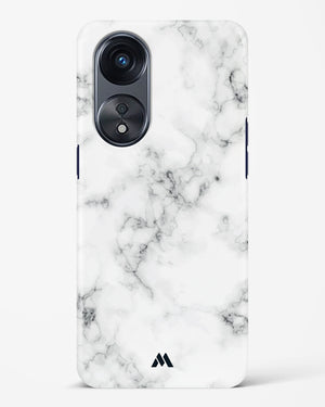 Bleached Bone Marble Hard Case Phone Cover (Oppo)