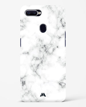 Bleached Bone Marble Hard Case Phone Cover (Oppo)