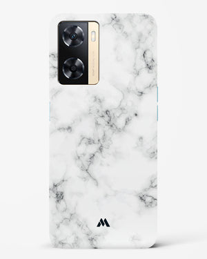 Bleached Bone Marble Hard Case Phone Cover-(Oppo)