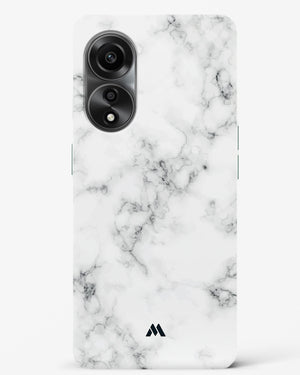 Bleached Bone Marble Hard Case Phone Cover (Oppo)