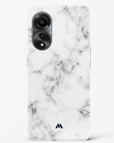 Bleached Bone Marble Hard Case Phone Cover (Oppo)