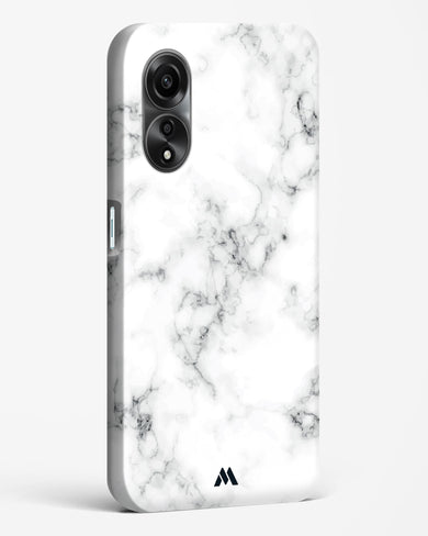 Bleached Bone Marble Hard Case Phone Cover (Oppo)