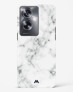 Bleached Bone Marble Hard Case Phone Cover (Oppo)