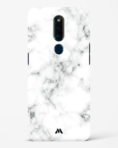 Bleached Bone Marble Hard Case Phone Cover (Oppo)
