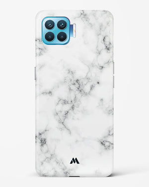 Bleached Bone Marble Hard Case Phone Cover-(Oppo)