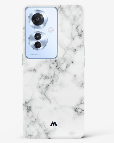 Bleached Bone Marble Hard Case Phone Cover (Oppo)