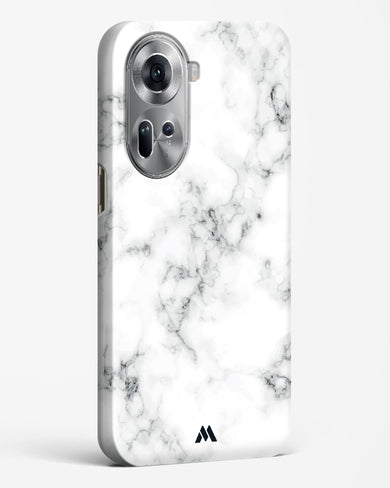 Bleached Bone Marble Hard Case Phone Cover (Oppo)