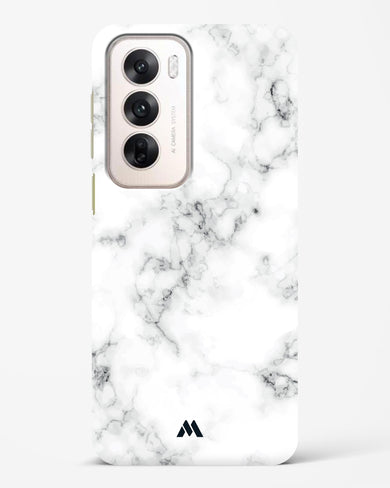 Bleached Bone Marble Hard Case Phone Cover (Oppo)