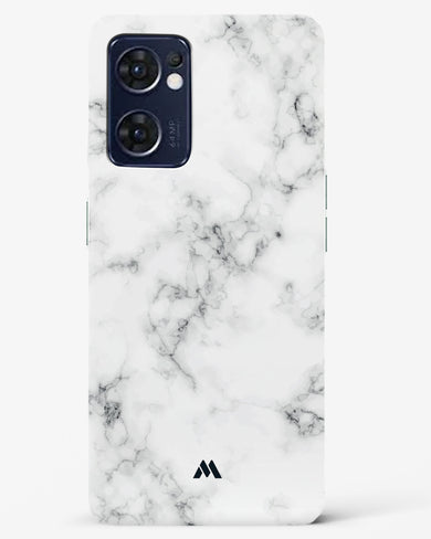Bleached Bone Marble Hard Case Phone Cover (Oppo)
