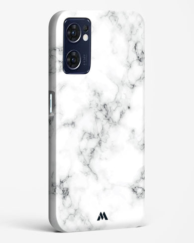 Bleached Bone Marble Hard Case Phone Cover (Oppo)