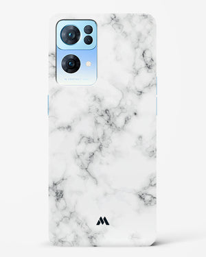 Bleached Bone Marble Hard Case Phone Cover (Oppo)