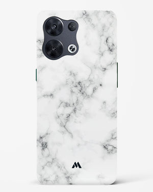Bleached Bone Marble Hard Case Phone Cover (Oppo)