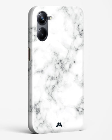 Bleached Bone Marble Hard Case Phone Cover (Realme)