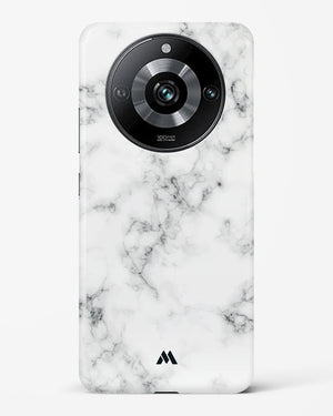 Bleached Bone Marble Hard Case Phone Cover (Realme)