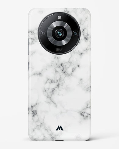 Bleached Bone Marble Hard Case Phone Cover (Realme)