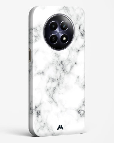 Bleached Bone Marble Hard Case Phone Cover (Realme)