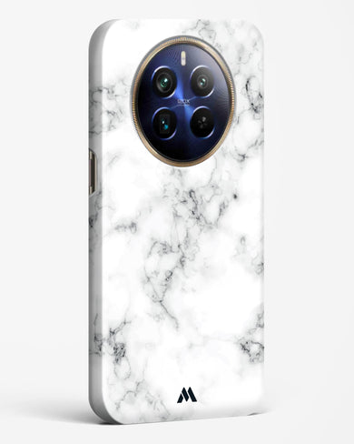 Bleached Bone Marble Hard Case Phone Cover (Realme)