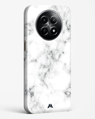 Bleached Bone Marble Hard Case Phone Cover (Realme)