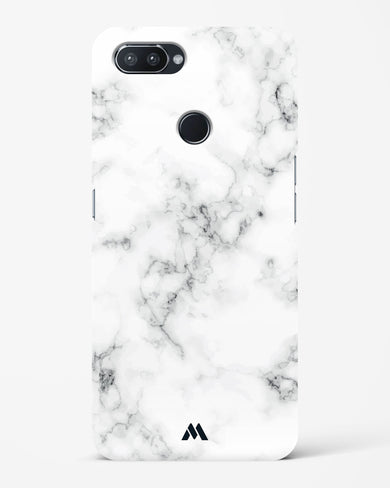 Bleached Bone Marble Hard Case Phone Cover (Realme)