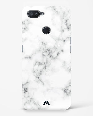 Bleached Bone Marble Hard Case Phone Cover-(Realme)